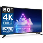 Smart TV 50 pulgadas televisor Led 4K Android 9.0 - TD Systems K50DLG12US por 289€