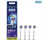 4 Brossettes Oral-B 3D White à 4,98€