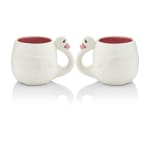 Set of 2 Ceramic Swan Character Mugs (500ml) for £2.99 at Swan