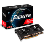 Placa Gráfica da Power Color, modelo Fighter AMD Radeon AXRX 6600 de 8GB - R$ 1.399