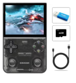 Consola portátil retro 500nit Pantalla IPS 3,5 pulgadas Emulador 16000 juegos PS1/PSP/DC/N64/SS por 28,03€