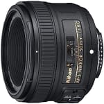 Objetivo Nikon 50mm F 1.8 por $3,998 en Amazon