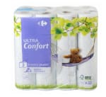 96 rollos papel higiénico 3 capas Carrefour por solo 28,99€