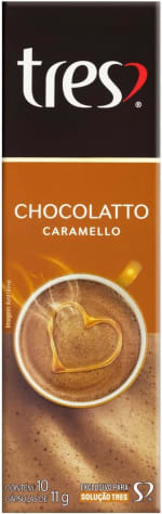 5 Caixas de Café Tres Chocolatto em Cápsula, sabor Caramelo - R$ 47,25
