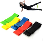 Kit com 5 Faixas Elásticas para Exercícios - R$ 9,99