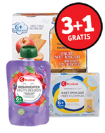 kruidvat babyvoeding 3 +1 gratis