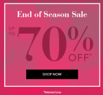 End of Season Sale - up to 70% off at Ambrose Wilson