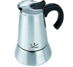 Cafetera tradicional Jata Cax106 Odin 6 Tazas Apta inducción Acero inoxidable por solo 9,34€