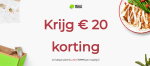 Krijg €20 korting op je eerste box bij HelloFresh!
