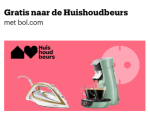 Gratis Huishoudbeurskaart t.w.v. € 17,95 bij aankoop van Actieproduct vanaf 14,99 euro