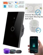 Interruptor de Luz Smart con WiFi Tuya por $71 en AliExpress