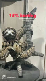 15% korting op alles van Edge Sculpture bij Avonturiashop