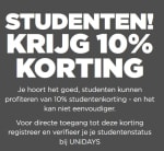 10% studentenkorting bij JD sports