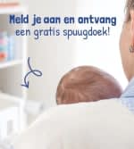 Gratis Nutricia Spuugdoekje cadeau