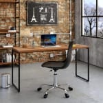 Mesa de Escritório Studio Nogal 150 cm - R$229,97