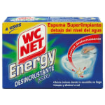 WC Net Energy Desincrustante polvo 4 unidades por 5,99€