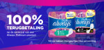 Always Platinum maandverband 100% terugbetaald d.m.v. cashback