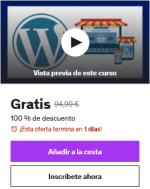 Cómo Crear una tienda online con WordPress Desde Cero 2023 Gratis con Udemy