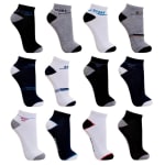 Kit de Meia, modelo Cano Curto com 12 pares - R$ 10,41