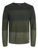 Jersey de punto JACK & JONES punto liso Verde por solo 16€