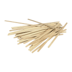 1000 stuks (1 doosje) Houten roerstaafjes voor €1.25 bij inktselect