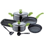 Renberg bateria de cocina 9 piezas Argent alu prens por 39,99€