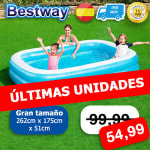 Piscina familiar hinchable de gran tamaño