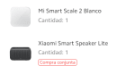 Báscula Xiaomi Mi Smart Scale 2 + Xiaomi Smart Speaker Lite por 26,98€