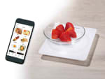 Báscula de cocina inteligente Bluetooth con pantalla LED invisible y botones con sensores. por 9.99€