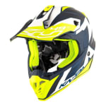 Casco de moto Kappa KV49 - Matt Blue/White por 35,50€