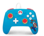 Mando PowerA con Cable para Switch Mario NSGP0198-01 - Azul por 15€