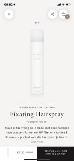 Beschermende hitte haarspray nu met 30% korting #rituals