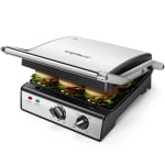 Aigostar Placa para Parrilla, Sandwichera con 2000W de potencia por 49.99€
