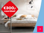 Tot €300 korting op bedframes bij Swiss Sense