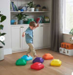 Play Factory 6-delige evenwichtssteenset voor bewegingsspellen voor €29,99 bij Smythstoys