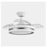 Ventilador De Techo DC MIOK S Negro Oro Led 3 Temperaturas, Regulables, Temporizador AkunaDecor por 77.65€ (Cuenta Nueva 65.65€)