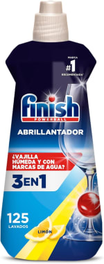 Finish Abrillantador Lavavajillas 125 lavados de 500ml por 3€