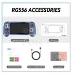 ANBERNICRG556 Retro pantalla grande AMOLED de 5,48" BT5.0 sistema Android 13 reproductor de videojuegos 1080x1920 por 144,15€