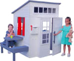 KidKraft - Modern Buiten Speelhuis in Wit voor €165 bij Bol