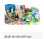 BLIJF-IN-U-KOT box met superleuke spulletjes