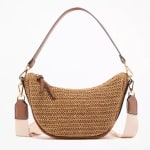Bolso Bandolera efecto natural doble asa por 10,99€.