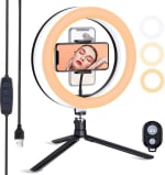 ESDDI Ringlamp Met Statief - 10 Inch - Slimme Bluetooth Afstandsbediening
