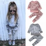 Herfst Winter Fluwelen Meisjes Kleding Sets vanaf €5,65