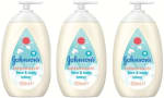 Johnson's Baby CottonTouch - 3 x 500 ml