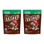 2 confeito M&MS, sabor chocolate ao leite de 148g - R$ 13,98