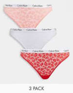 Calvin Klein Carousel lace brazilian brief 3 pack for £18.25 at ASOS