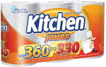 Papel Toalha Kitchen Jumbo Folha Dupla - R$ 11,25