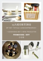 15% korting + gratis Goodiebag met mini's