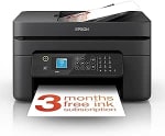 Epson WorkForce WF-2930DWF A4 Wireless Inkjet Printer - £59