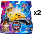 2 Unidades de Vehículo Rubble Mighty Movie Patrulla Canina Spin Master por 23.39€